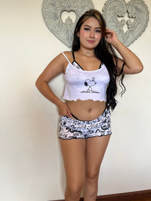 Conjunto encanto total snoopy